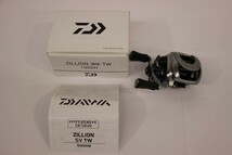 124 k1230 Daiwa ダイワ 21 ジリオン SV TW 1000H ベイトリール 中古品_画像1