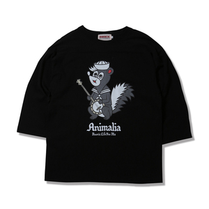 ANIMALIA(アニマリア) Tシャツ カットソー 7分丈フットボールTシャツ XLサイズ ストリート