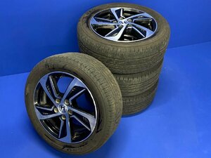 1円スタート！2023年製 BS REGNO GRVⅡ 215/55R17 ＆RC オデッセイ 純正 17x7J＋55 PCD114.3 ハブ径65 5穴 4本 　　　　　　　210　2階　生