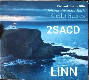 2SACD バッハ 無伴奏　チェロ組曲 richard tunnicliffe リチャード　タニクリフ LINN リン Bach クラシック 器楽