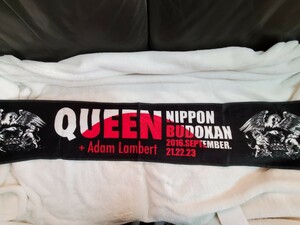 【クイーン】【QUEEN】【レア】【デッドストック】【限定品】2016年日本公演　限定品 ツアーグッズ　タオルマフラー