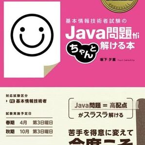 基本情報技術者試験のJava問題がちゃんと解ける本 情報処理技術者試験学習書 (情報処理教科書) 坂下夕里/著