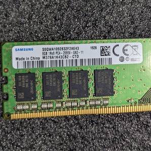 【中古】DDR4メモリ 8GB1枚 SAMSUNG M378A1K43CB2 [DDR4-2666 PC4-21300]の画像5