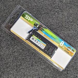 [ almost unused ]DDR4 SODIMM 8GB1 sheets silicon power SP008GBSFU266B02 [DDR4-2666 PC4-21300]