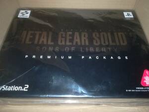 PS2 新品未使用未開封 METAL GEAR SOLID 2 SONS OF LIBERTY PREMIUM PACKAGE メタルギア ソリッド 2 限定版 