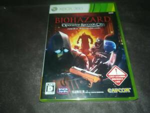 XBOX360 新品未開封 バイオハザード オペレーション・ラクーンシティ BIOHAZARD Operation Raccoon City 自己紹介文必読です