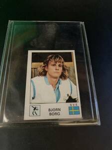 激レア 1974 Panini Bjorn Borg RC ルーキー