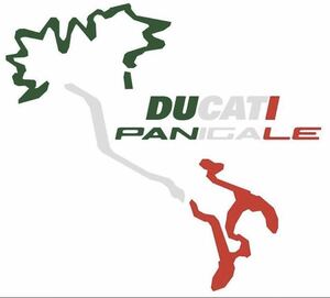 ドゥカティ　パニガーレ　イタリア　国境　サーキット　ステッカー　ducati panigale ニュルブルクリンク バイク