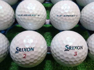 [SR620] スリクソン ゼットスター エックスブイ 21年 SRIXON Z・STAR XV 20球 ロストボール 【中古】