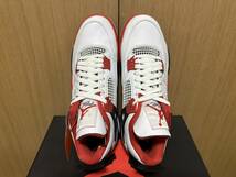 送料無料 正規 Nike air Jordan 4 Retro 27.5cm ナイキ エアジョーダン Fire red white black 2020 DC7770-160_画像4