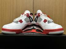 送料無料 正規 Nike air Jordan 4 Retro 27.5cm ナイキ エアジョーダン Fire red white black 2020 DC7770-160_画像2