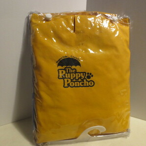 ゆうパケット発送 海外製 the puppy poncho 犬用レインコート ２０－２２インチ Lサイズ 未使用品の画像1