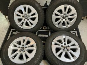 ◆冬用SET!! トヨタ 50プリウス 前期 純正 15×6.5J+40 100/5H ブリヂストン ブリザック VRX2 195/65R15 22年製造 溝あり!! スタッドレス