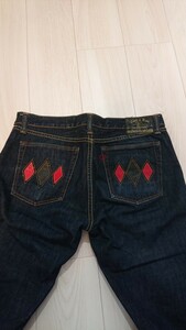 RJB (アールジェイビー) D105S Straight Jeans ジーンズ 美品 w32 / 36 フラットヘッド / デニムパンツ