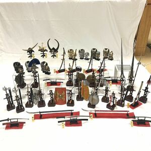 【大量】武 mononofu もののふ 武器 日本刀 フィギュア ミニチュア 和泉守兼定 へし切り長谷部 figma 1/12 ダイキャスト製 まとめ売り