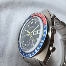 SEIKO ・セイコー・5スポーツ・5SPORTS・ファイブスポーツ・スピードタイマー・ペプシベゼル！6139-6000！_画像3