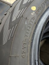 ★2022年製・バリ山・１シーズンのみ使用・205/70R15・ヨコハマタイヤ・アイスガード　G075・4本・スタッドレス・ハイエース・ジムニー等_画像8