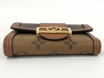 ●ルイヴィトン LOUIS VUITTON ポルトフォイユ ドーフィーヌ モノグラムリバース ３つ折財布 M68725 [Jコレ] 457M_画像5