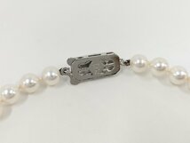 ●ミキモト MIKIMOTO パールネックレス 6mm SV [Jコレ]TA 64_画像5