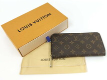 【中古】LOUIS VUITTON ジッピーウォレット ラウンドファスナー 長財布 モノグラム M42616_画像10