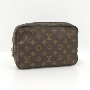 【中古】LOUIS VUITTON トゥルース トワレット23 コスメポーチ セカンドバッグ モノグラム M47524