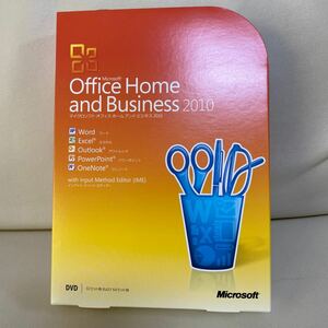 【旧商品】 Microsoft Office Home and Business 2010 通常版 [パッケージ]①