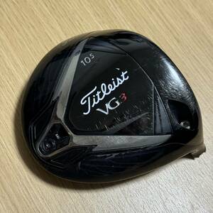 【送料無料】タイトリスト VG3 10.5° ドライバー ヘッド カバー レンチ 取扱説明書 Titleist 10.5度 日本仕様 TSR TSi TS 1W