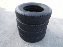 【K495】スタッドレスタイヤ4本 145/80R12 80/78N LT BRIDGESTONE ブリヂストン W300 2020年 中古 ◆◆個人宅配達不可◆◆_画像1