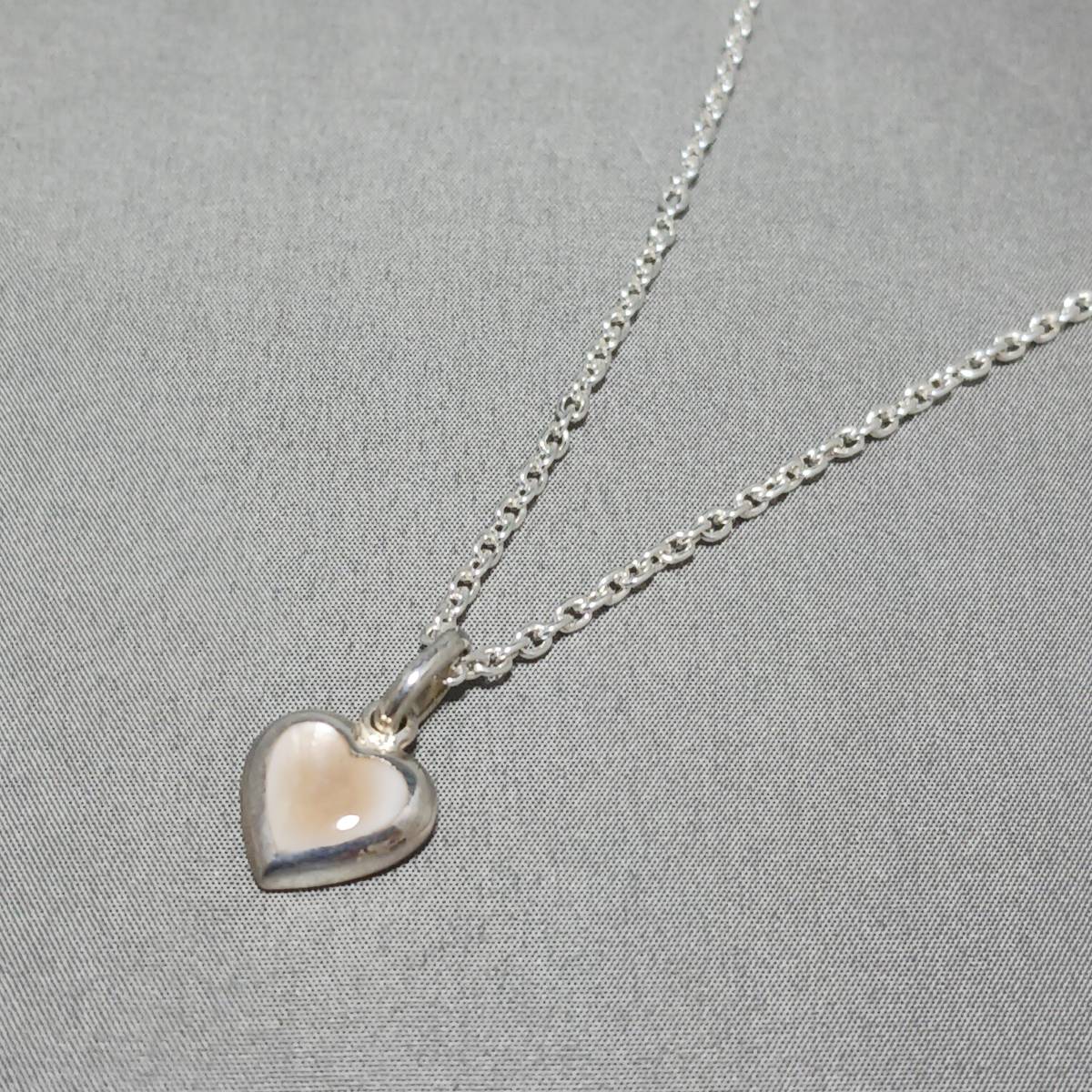 Herz Halskette Handarbeit Silber 925 Kette, Handgefertigt, Accessoires (für Damen), Halskette, Anhänger, Halsband