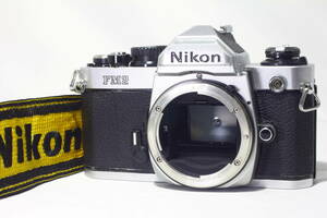 B357◆おすすめ！動作良好！光学良好！◆ Nikon ニコン New FM2 シルバーボディ 
