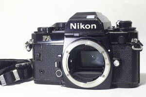 B910◆ A910_Nikon ニコン FA ブラックボディ