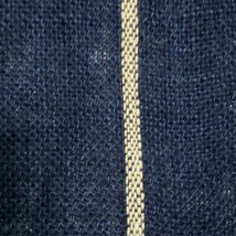 【時代布】藍染め 木綿 縞 3枚 合計約680cm 生地 古布 古裂 アンティーク リメイク素材 A-346_画像5
