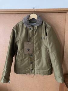 新品 23aw バズリクソンズ BUZZ RICKSON'S N-1 デッキジャケット BR15345 TYPE N-1・KHAKI・“NAVY DEPARTMENT DEMOTEX-ED” カーキ