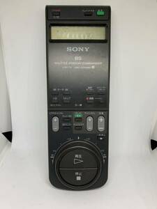 SONY ソニー Hi8 ハイエイトビデオ用EV-BS2000用リモコン RMT-A2000BS 液晶良品 赤外線動作確認済み