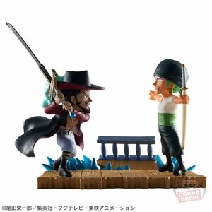 【新品未開封】ワンピース ワールドコレクタブルフィギュア ログストーリーズ ロロノア・ゾロVSジュラキュール・ミホーク ワーコレ