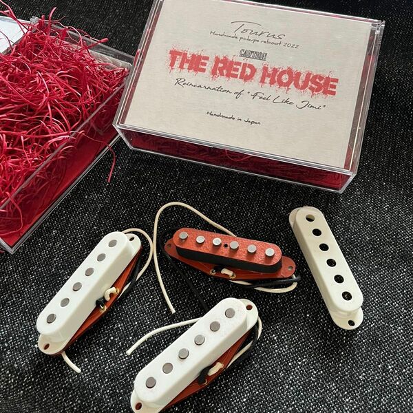 ジミヘンオマージュ　Tourus Handmade Pickups "The Red House".