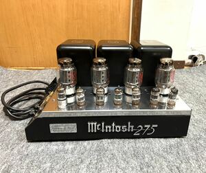 McIntosh マッキントッシュ MC275 真空管 アンプ 。動作品