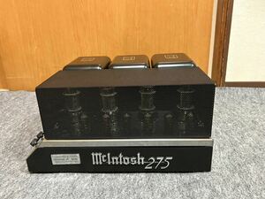 McIntosh マッキントッシュ MC 275真空管アンプ。mcintosh KT88 真空管使用