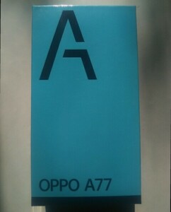 [新品未開封] OPPO A77 ブルー 4GB/128GB SIMフリー