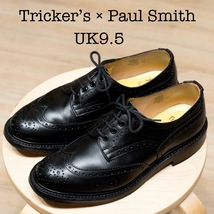 UK9.5 Tricker's × Paul Smith トリッカーズ バートン ポールスミス 美品_画像1