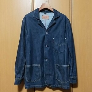 Levi's リーバイス カバーオール 70741 デニムジャケット Gジャン M 2001年製 日本製 ワークジャケット