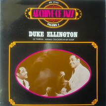 ★FRANCE ORG LP★DUKE ELLINGTON★ARCHIVE OF JAZZ VOLUME 3 - ANIMAL CRACKERS IN MY SOUP★69'SWING JAZZ名盤★_画像1