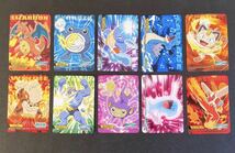 40種 ポケモンキッズ キメわざ ポケモンカード 食玩 リザードン ジラーチ レックウザ ルカリオ pokemon kids KIMEWAZA card_画像3