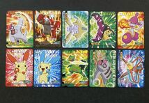 40種 ポケモンキッズ キメわざ ポケモンカード 食玩 リザードン ジラーチ レックウザ ルカリオ pokemon kids KIMEWAZA card_画像5