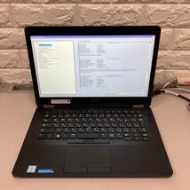 T169 DELL Latitude E7470 Core i7 6600U メモリ8GB_画像9