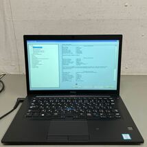 Y155 DELL Latitude 7480 P73G Core i7 6600U メモリ 8GB _画像6