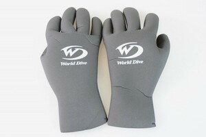 World Dive дайвинг winter перчатка 3.5mm S размер обратная сторона ворсистый [Glove-230313MS]