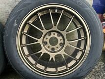 RAYS ボルクレーシング SE-37K 17インチ 7.5J OFFSET48 5穴 PCD114.3 215/55R17 4本_画像2