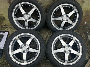 632 LOXARNY 15インチ 4.5J PCD100 4穴 ET45 TOYO SD-k7 165/55R15 2023年製 4本