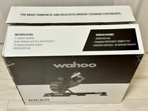 【美品】WAHOO ( ワフー ) KICKR ( キッカー ) スマートバイクトレーナー 20 V5 11-28T スプロケット付_画像9